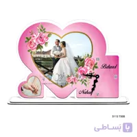 ساعت رومیزی طرح گل S113T008