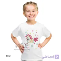 تیشرت بچه گانه اسب تک شاخ طرح T090 - زرین چاپ