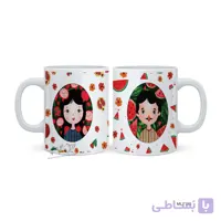 لیوان ست دو نفره طرح یلدا MLT180