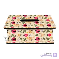 جعبه دستمال کاغذی طرح کفشدوزک J302T001
