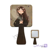 آینه دستی طرح A013T002