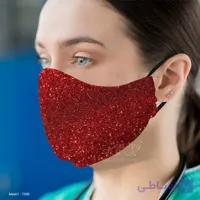 ماسک 3 لایه با قابلیت تعویض فیلتر طرح رنگی رنگی مدل T045