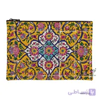 کیف لوازم آرایشی طرح کاشی کاری MB001T022