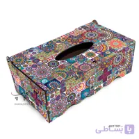 جعبه دستمال کاغذی MDF با طرح J301T039