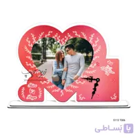 ساعت رومیزی طرح ولنتاین S113T006
