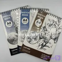 دفترsketchbookمدل A4