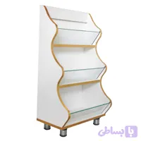 استند قفسه ویترین آجیل شکلات حبوبات خشکبار سوپر عطاری ۳ طبقه