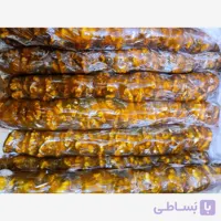 سوجوق گردویی با طعم شیره انگور و انجیر|نیم کیلویی