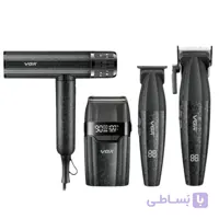 ست چمدانی ماشین اصلاح و سشوار ۴ کاره وی جی ار VGR مدل V-640S4