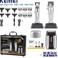 ست ماشین اصلاح کیمی مدل KEMEI S3 KM-3023 KM-1798 KM-T402