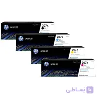 کارتریج تونر پرینتر اچ پی مدل 207A مجموعه 4 عددی