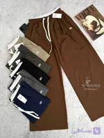 شلوار بگ کمر سفید alo