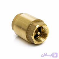 شیر یک‌طرفه سوپاپ برنجی ۱/۲ اینچ آذر- مدل 105B