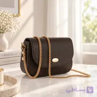 کیف دخترانه چرم مصنوعی روزمره و مهمانی بند بلند مگنتی