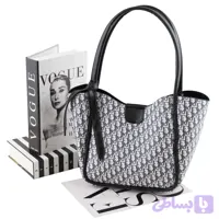 کیف زنانه چرم مصنوعی رسمی و روزمره دو بند - باگت