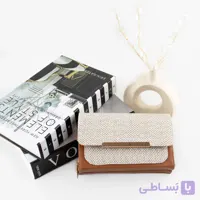 کیف پاسپورتی زنانه چرم مصنوعی اسپرت مجلسی مدل زیپدار