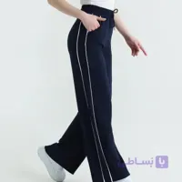 شلوار سرمه ای اویشو کمر کش برند ترک