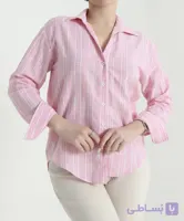 شومیز کتان نخ کاملا خنک و تابستونی کد ۱