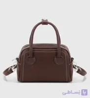 کیف قهوه‌ای وینتیج (کلاسیک) از چرم مصنوعی PU