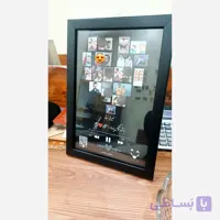 قاب موزیکال طرح کلاژ قلب هدیه عاشقانه خاص برای همسر