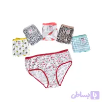 شورت زنانه سایز بزرگ نخی تی شین سایز4XL