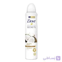 اسپری ضدتعریق داوبا رایحه نارگیل و یاسمین زنانه ۱۵۰ میل