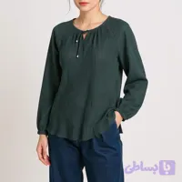بلوز آستین بلند زنانه مدل پلیسه 740
