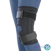 زانوبند نئوپرن چهارفنره طب و صنعت کد 41100 در سایزبندی