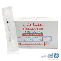 سرنگ انسولین لوئرلاک حلما طب گیج 27