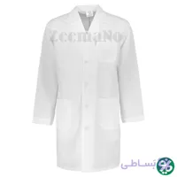 روپوش پزشکی زنانه مدل ساده با سایز بندی