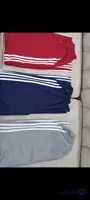 شلوار بگ سه خط زنانه قرمز +سورمه ای +طوسی