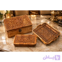 سینی وباکس کارد چنگال و باکس قاشق چنگال