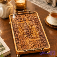 سینی پذیرایی منبت