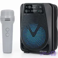 اسپیکر بلوتوثی قابل حمل GTS_2116 به همراه میکروفون