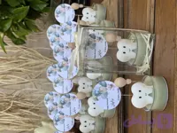 شمع مدل گیفت دندونی وارمری باطلق در رنگبندی متنوع