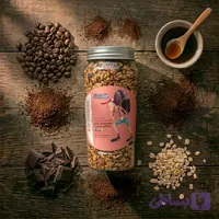 غلات صبحانه رژیمی (گرانولا) قهوه فوری و شکلات تلخ درین کام - الوعطار