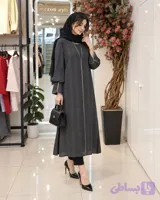 مانتو زنانه بلند مدل لانگ کد 0293