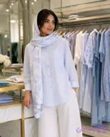 شومیز زنانه سوپر نخ عالی مدل ژیوار کد 0282