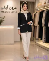 کت زنانه سیلک عالی مدل آیدک کد 0299