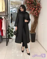 مانتو بلند زنانه شانتون مدل آلما کد 0294