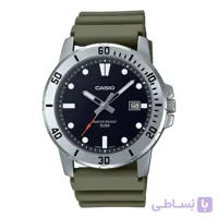 ساعت مردانه کاسیو مدل MTP-VD01-3EVUDF با بند سیلیکونی