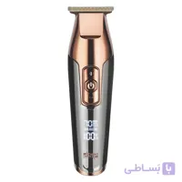ماشین اصلاح موی سر و صورت دی اس پی مدل 90286A با تیغه استیل پیشرفته، قابلیت تنظیم سرعت تا 7000 دور در دقیقه، باتری شارژی با 240 دقیقه زمان استفاده، شانه‌های 1 تا 12 میلی‌متر و کیف همراه