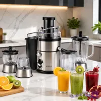 آبمیوه گیری چهار کاره برلین مدلBE-2600
