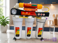 دستگاه تصفیه آب Royal مدل Ultra-Premium | فیلتر معدنی و نمایشگر فشار