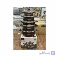 سرویس قابلمه 10 پارچه زیو ترکیه مدل نوا