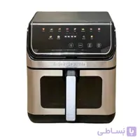 سرخ کن بدون روغن گوسونیک مدل GAF-958 دو المنته 8 لیتری