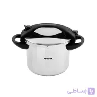 زودپز استیل ۷ لیتر دسته کوتاه عرشیا مدل PR622-1952