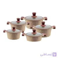 سرویس قابلمه 10پارچه زیو ترکیه مدل 7180