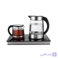 چای ساز روگن مدل RU-1520 شیشه ای با صفحه لمسي داراي نمايشگر