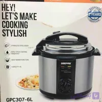 زودپز برقی جی پاس مدل GPC307-6l کارتن سفید اورجینال